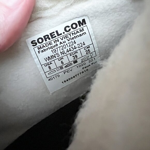 New Sorel Out 'N About III Conquest Boots Suede Leather Winter Snow Waterproof - Picture 14 of 16